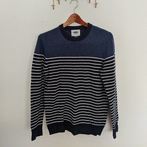 Old Navy Blue Wool Sweater